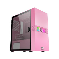 Vỏ case XIGMATEK FADIL QUEEN 1F (EN48090) - M-ATX, 1 SIDE TEMPERED GLASS, 1 FAN X20F