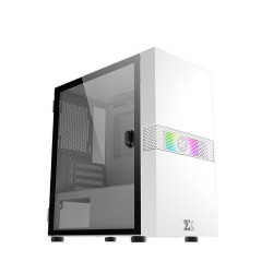 Vỏ case XIGMATEK FADIL ARTIC 1F (EN48083) - M-ATX, 1 SIDE TEMPERED GLASS, 1 FAN X20F