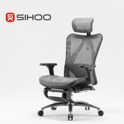 Ghế công thái học Sihoo Ergonomic M57B (Có kê chân) - Grey