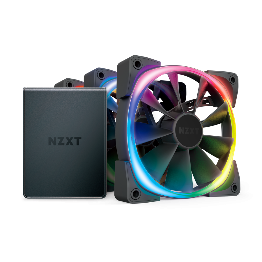 Fan Case NZXT AER RGB 2 TRIPLE STARTER 120MM (Pack3)