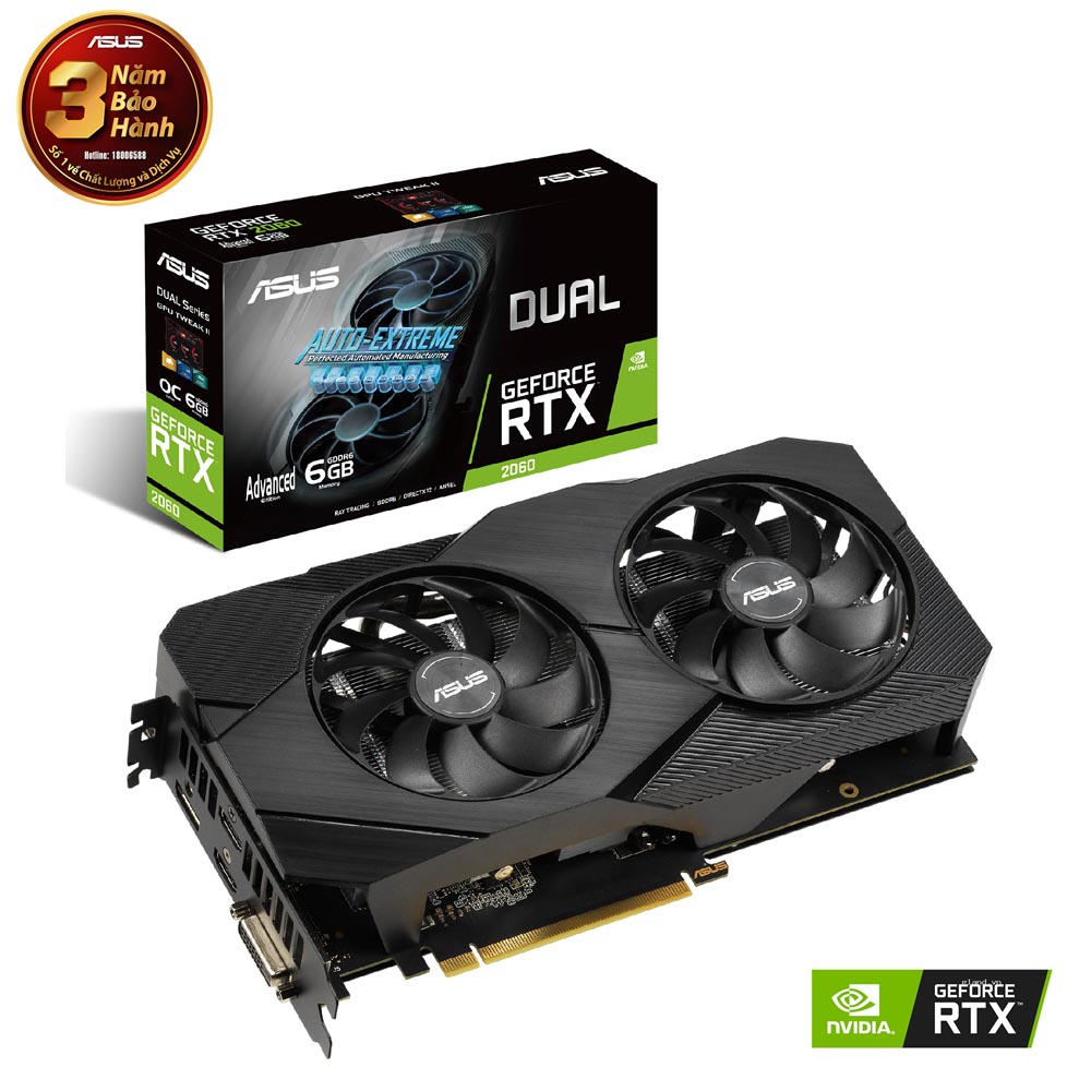 VGA Asus DUAL-RTX2060-A6G-EVO