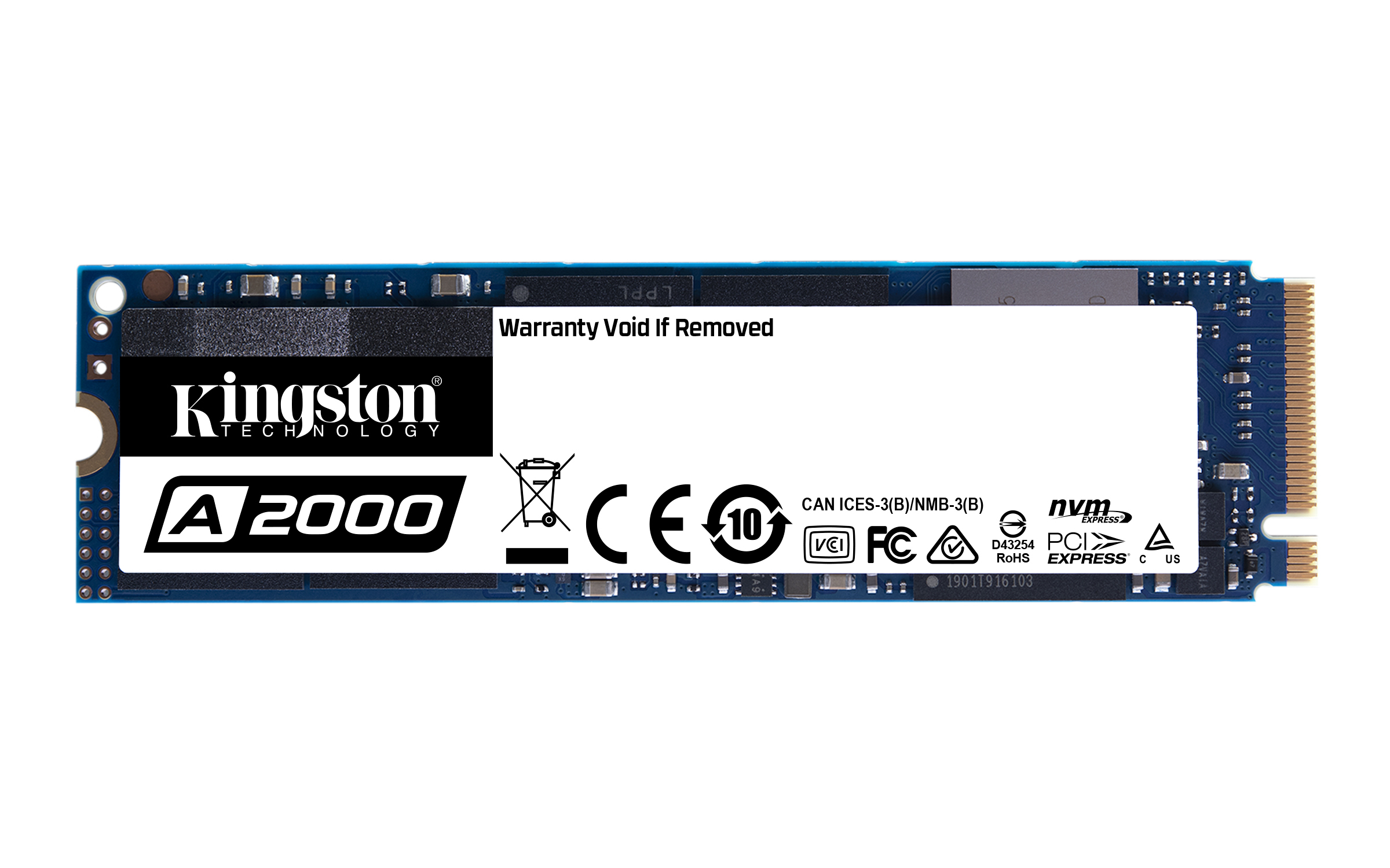 SSD KINGSTON A2000 500GB NVMe PCIe Gen 3.0 x 4