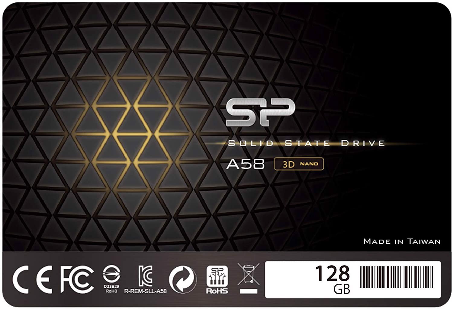 SSD Silicon Power 2.5" SATA III A58 128GB TLC std