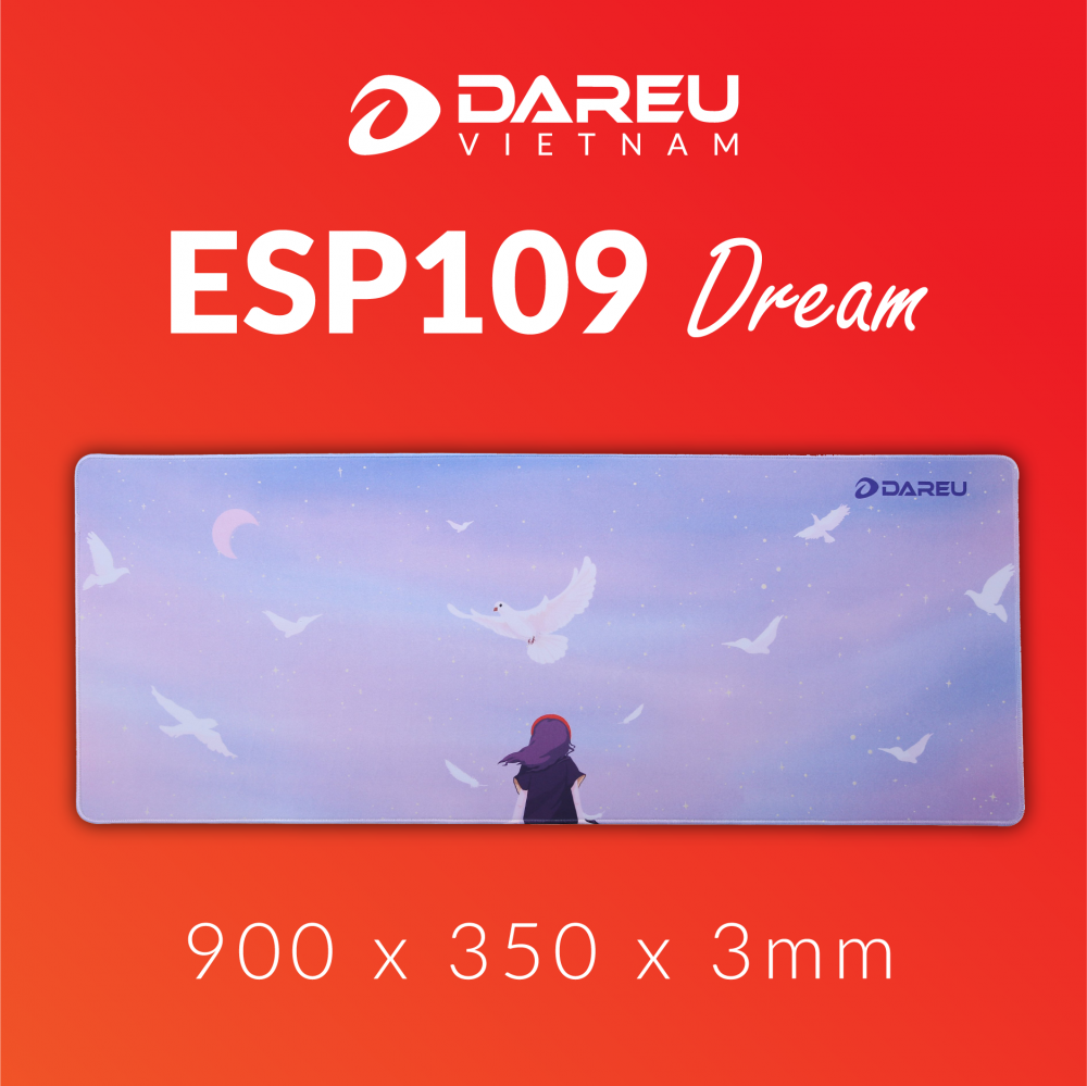 Bàn di chuột DAREU ESP109 DREAM (900 x 350 x 3mm)