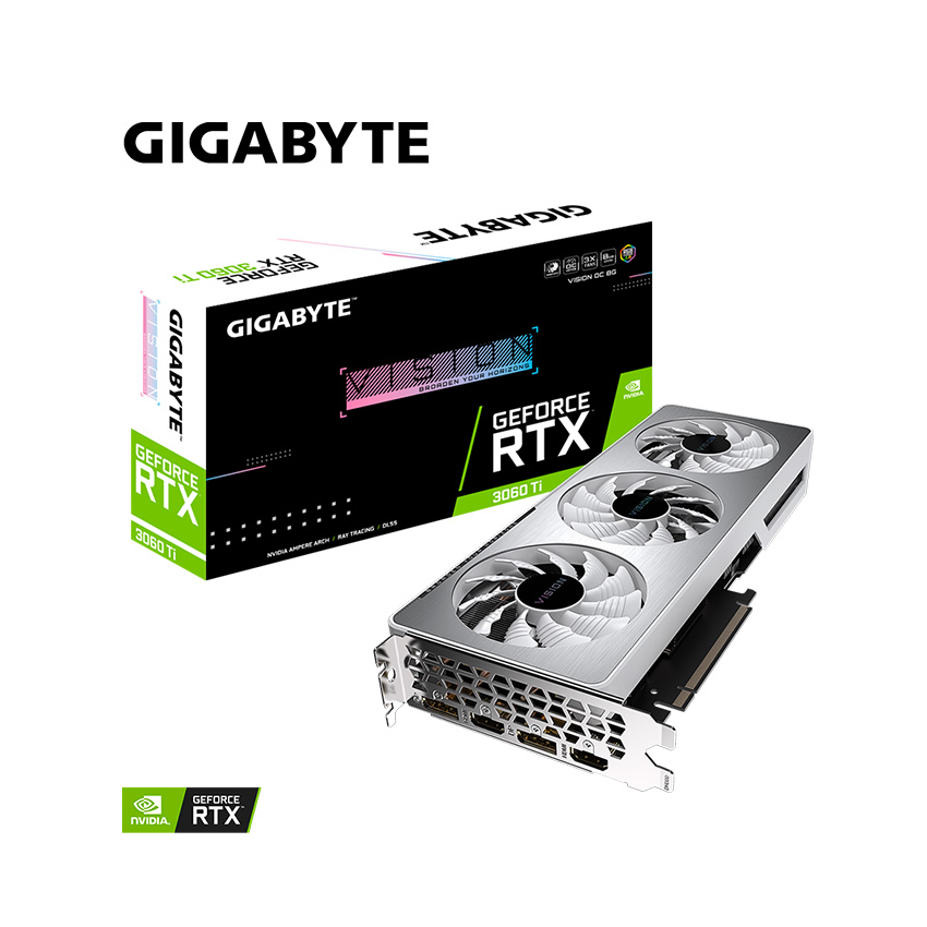 VGA GIGABYTE GeForce RTX 3060 Ti VISION OC 8GD V2