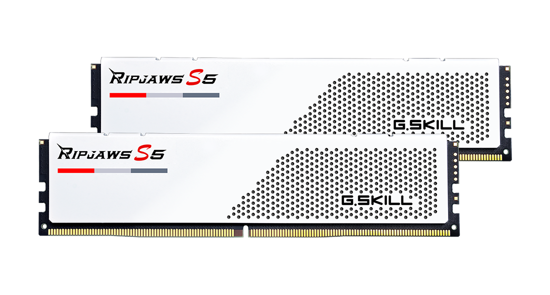 Ram Gskill Ripjaws S5 DDR5 CL40 Bus 5200MHz - (2x16GB) - White