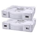 Fan case Thermaltake SWAFAN EX12 RGB PC Cooling Fan White TT Premium Edition (3-Fan Pack)