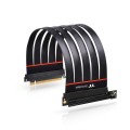 Cable Riser TT Premium PCI-E 4.0 Extender 300mm with 90 degree adapter